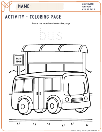 Rhyme & Song Pages - kindergarten worksheet preview