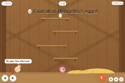 Egg Rescue counting and addition game preview
